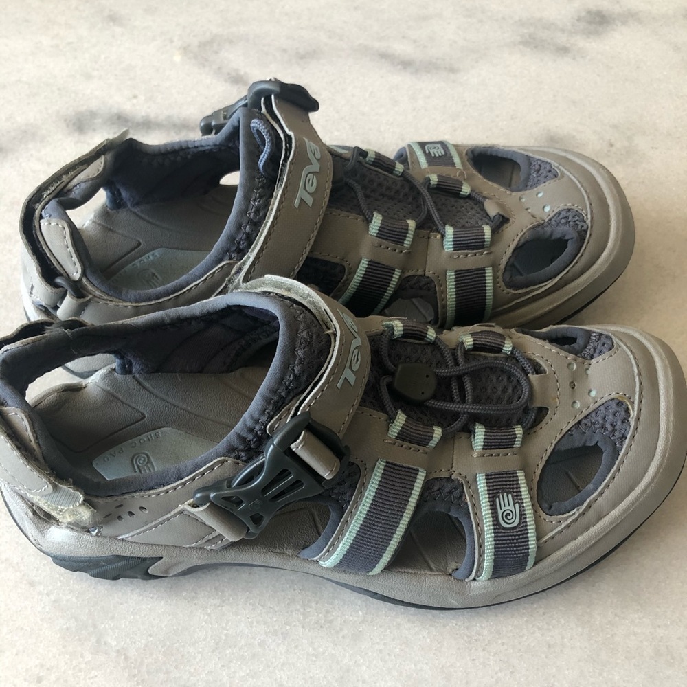 Grey Teva Women’s Sandals